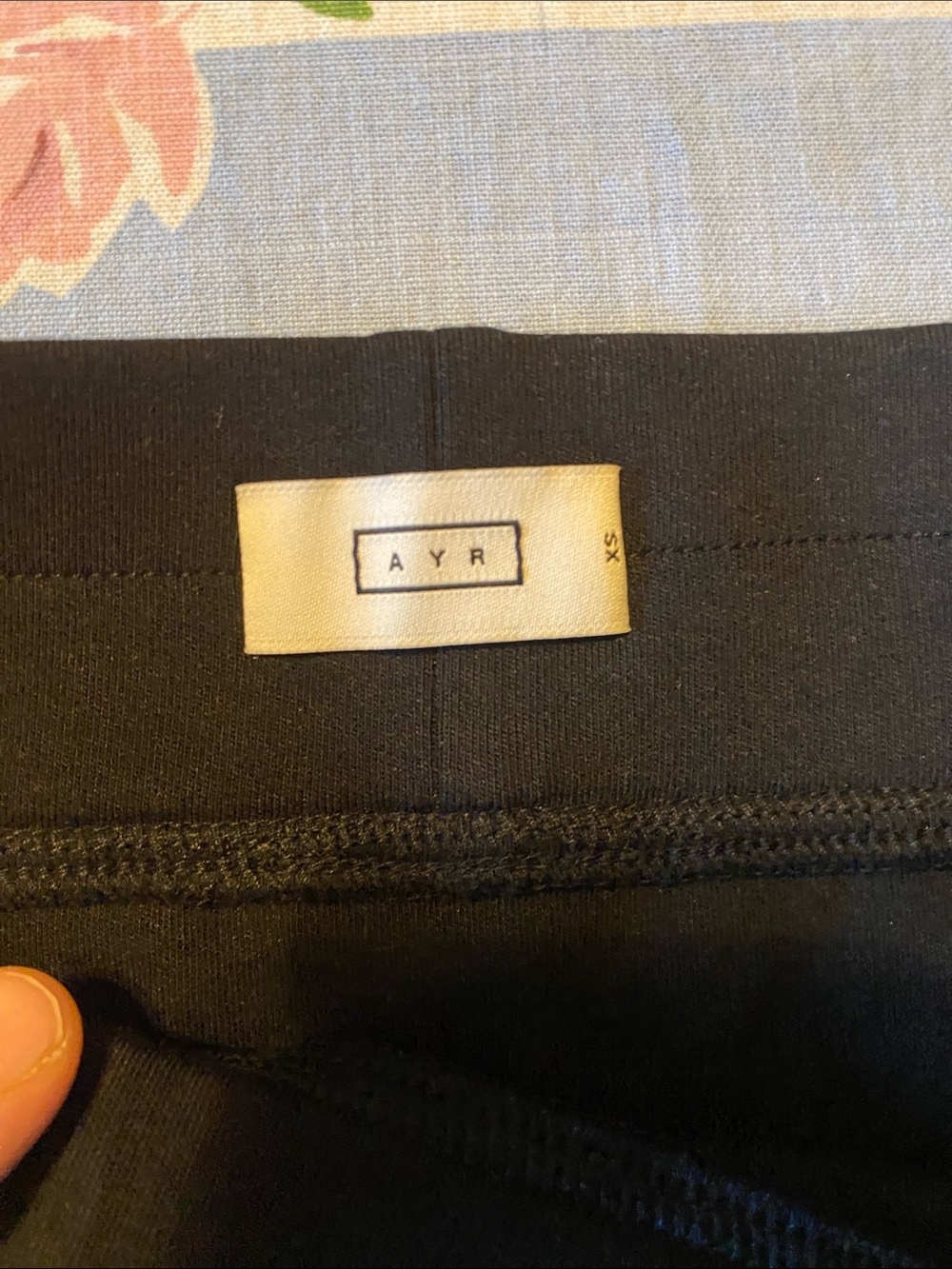 AYR Black Knee-Length Pencil Skirt - Picture 2 of 2